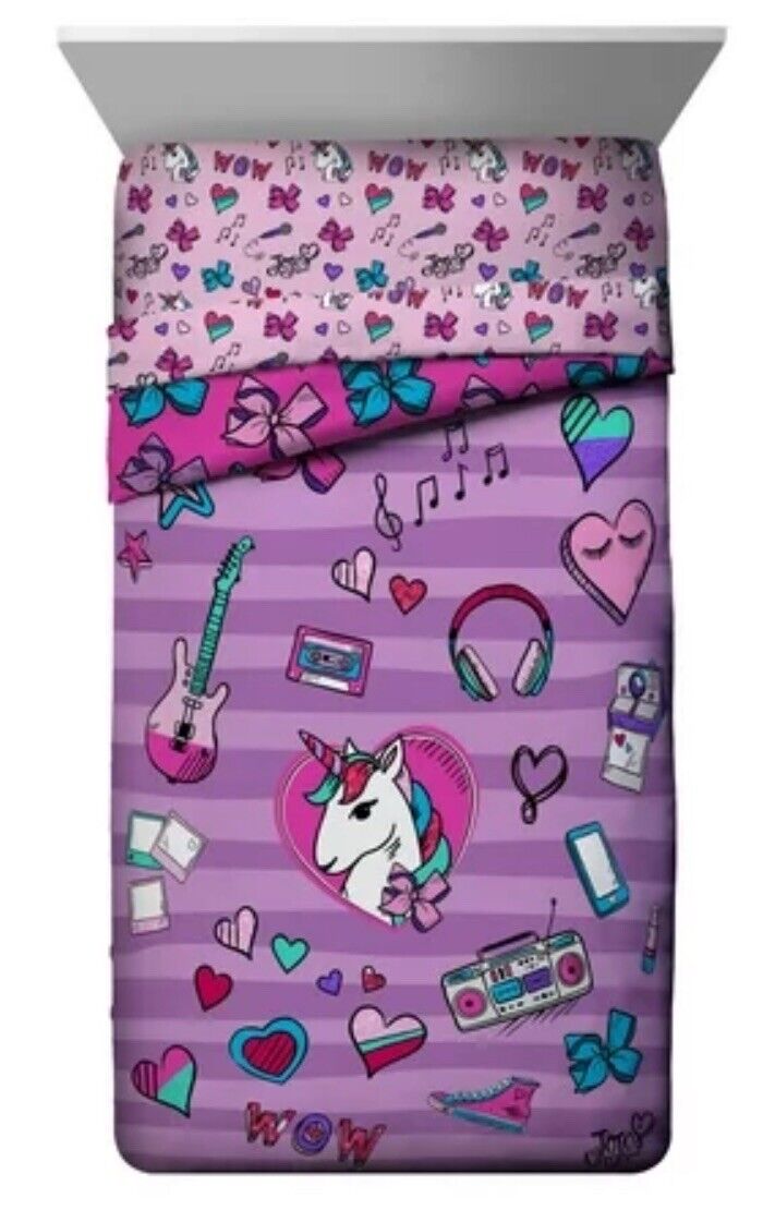 Nickelodeon's JoJo Siwa Twin/Full Kid's Bedding - 2 Pieces