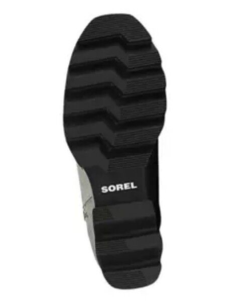 Sorel Joan of Arctic Wedge III Zip Wide Quarry, Black / Carriere, Noir Sz 8.5