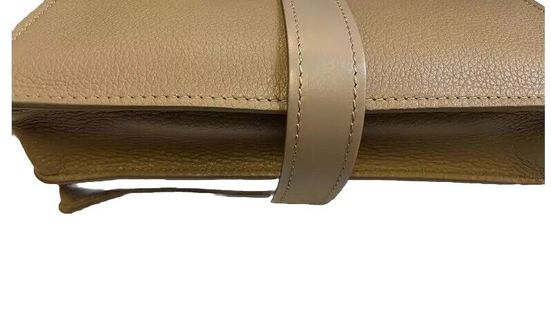 Chloé Medium Aby Day Shoulder Bag in Grained Shiny Pebbled Calfskin Motty Grey