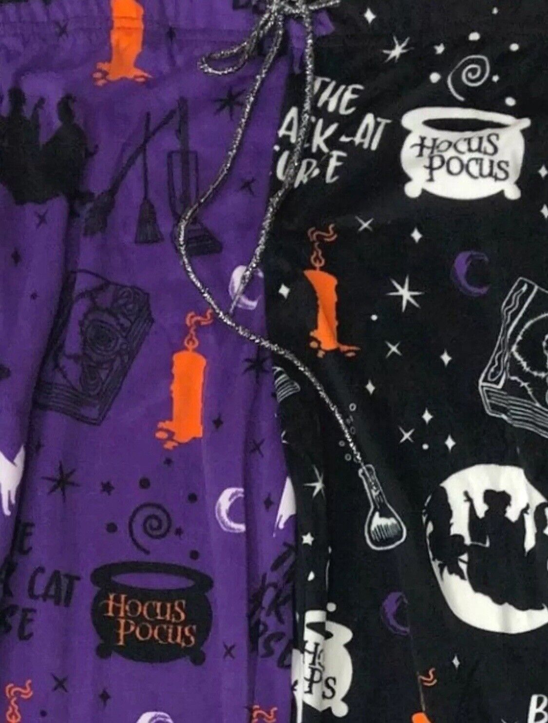 Disney Hocus Pocus Women's Sleep Velour Jogger Size XL 16/18 New