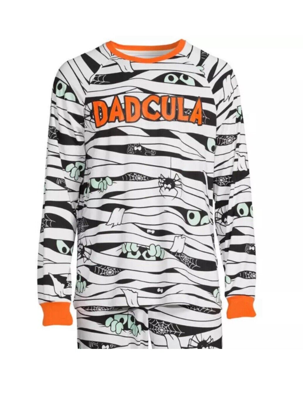 Celebrate Mens Dadcula Halloween Pajamas Set NWT Size M 8-10