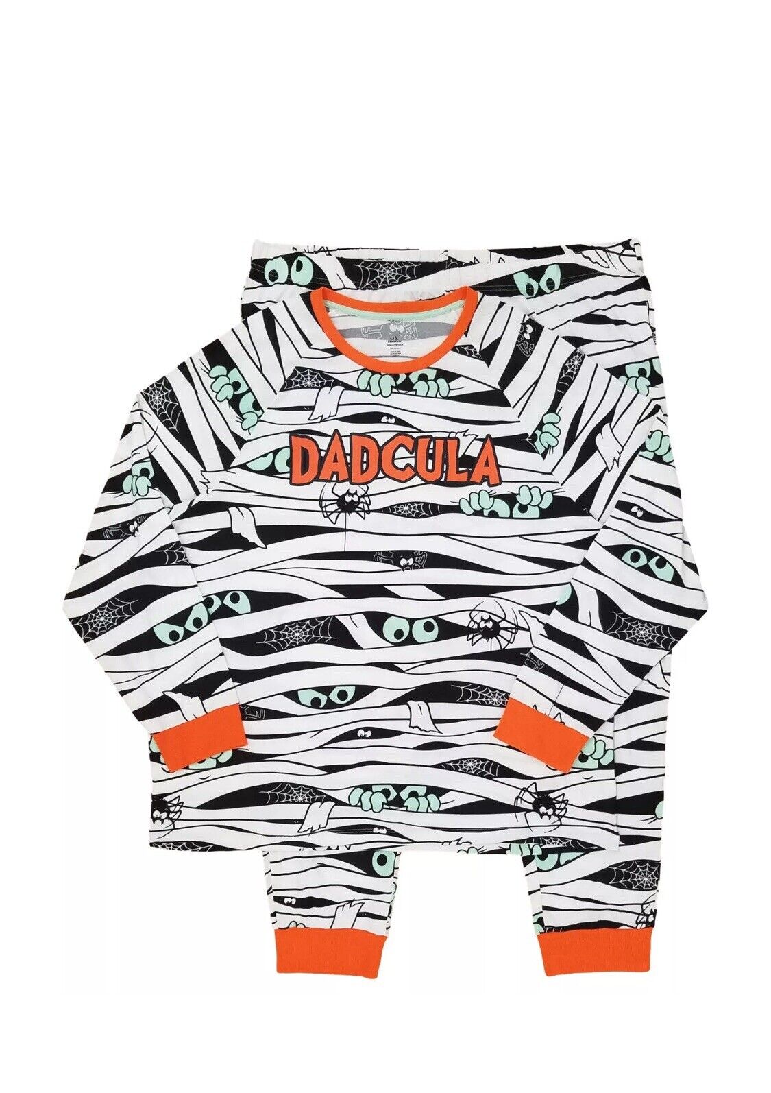 Celebrate Mens Dadcula Halloween Pajamas Set NWT Size Large 42-44