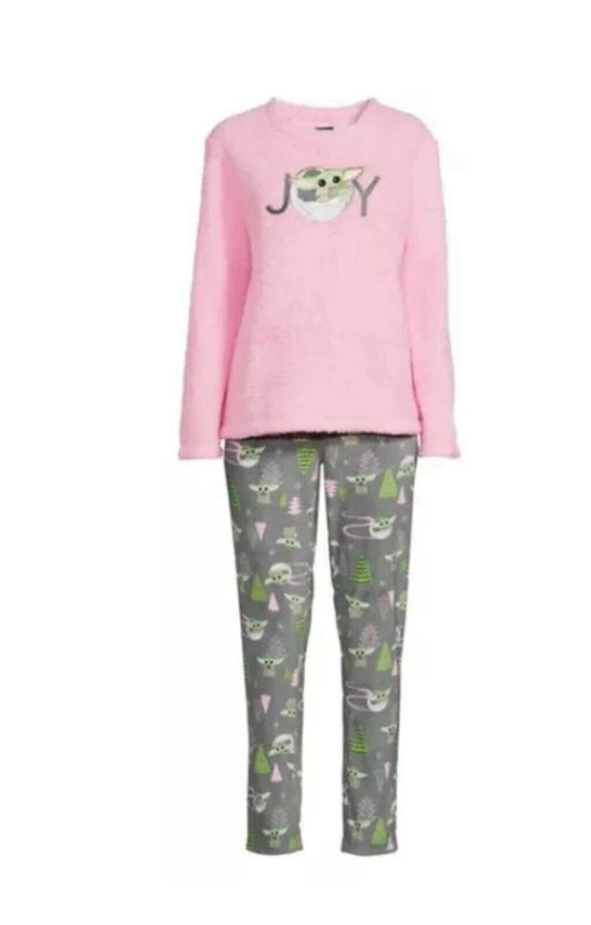 Star Wars The Child Women's Pajamas 2 Piece Set 3X (22W-24W)