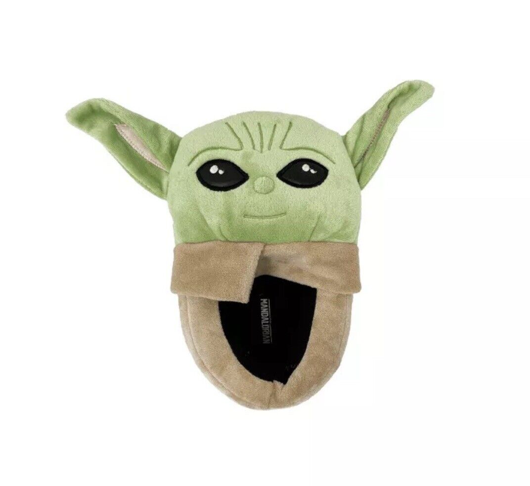 Disney Star Wars Mandalorian Baby Yoda The Child Grogu Toddler Slippers Sz: 7-8