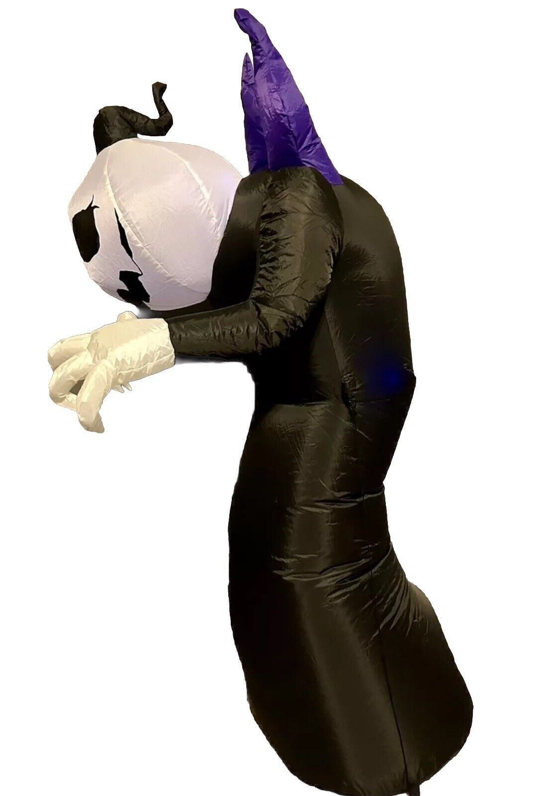 Gemmy Creeper Reaper 6 ft Airblown Inflatable Pumpkin Head LED Light NEW