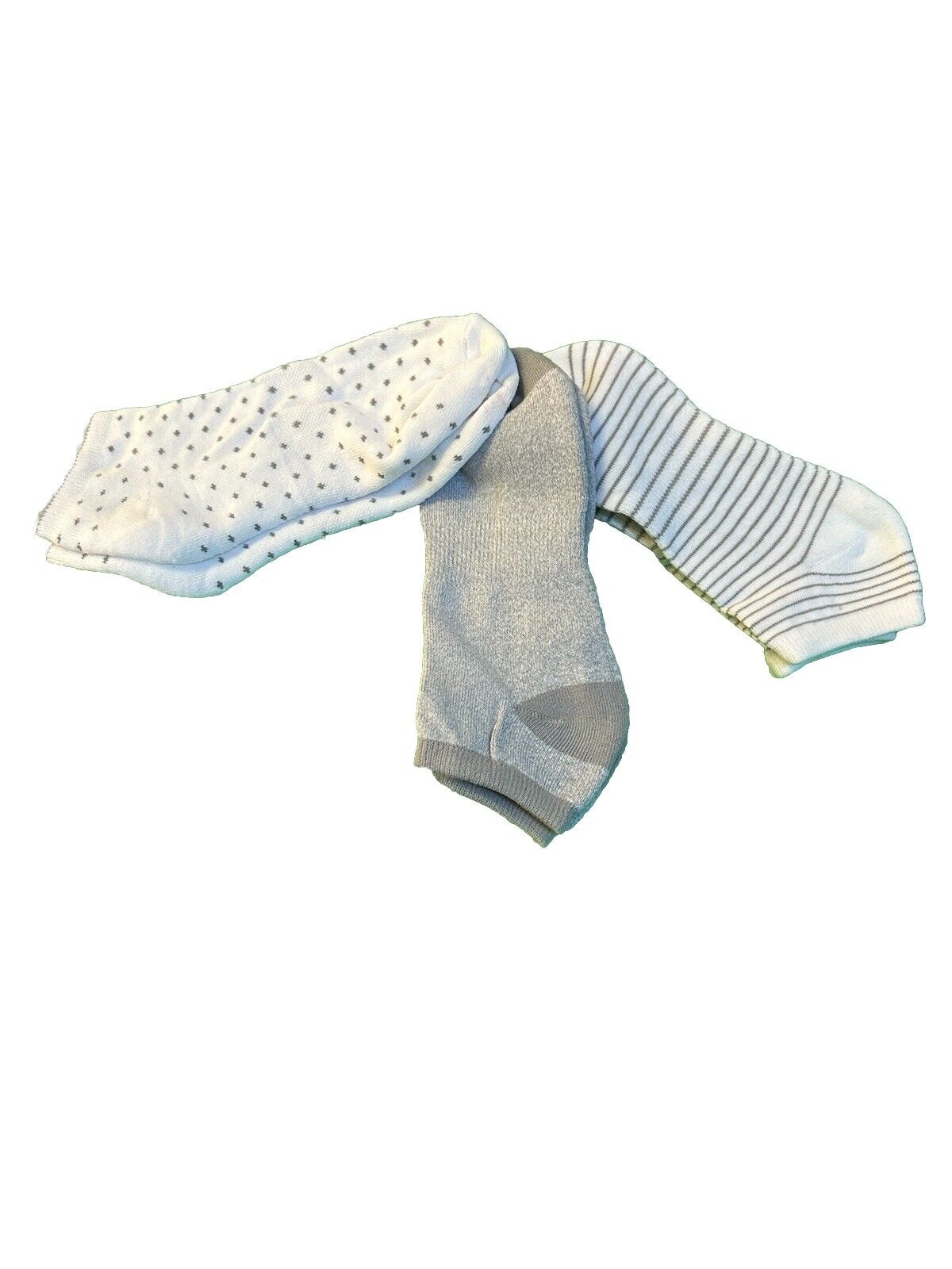 Muk Luks Womens Cushioned Ankle Socks Pack of 3 - Size 6-11 New