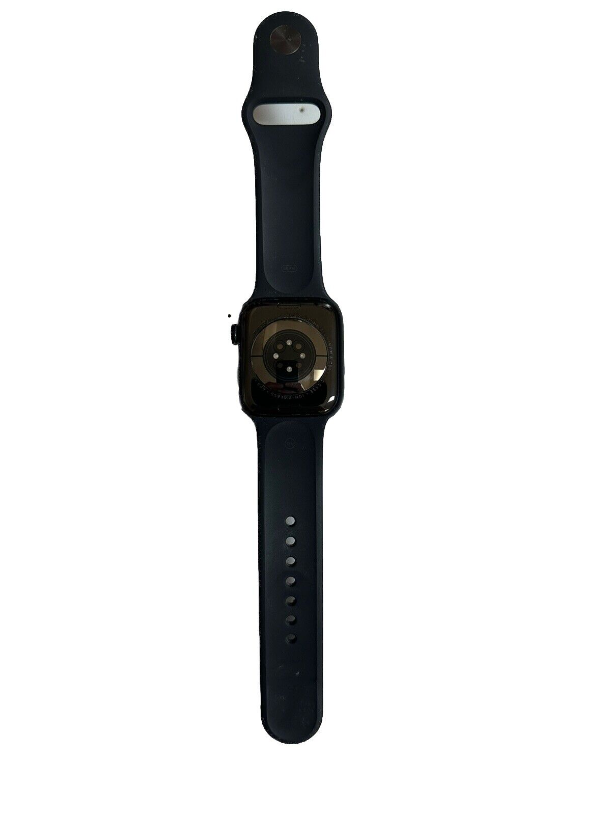 Apple Watch Series 4 44mm Stainless Steel Black Band GPS + Cellular - Very Good