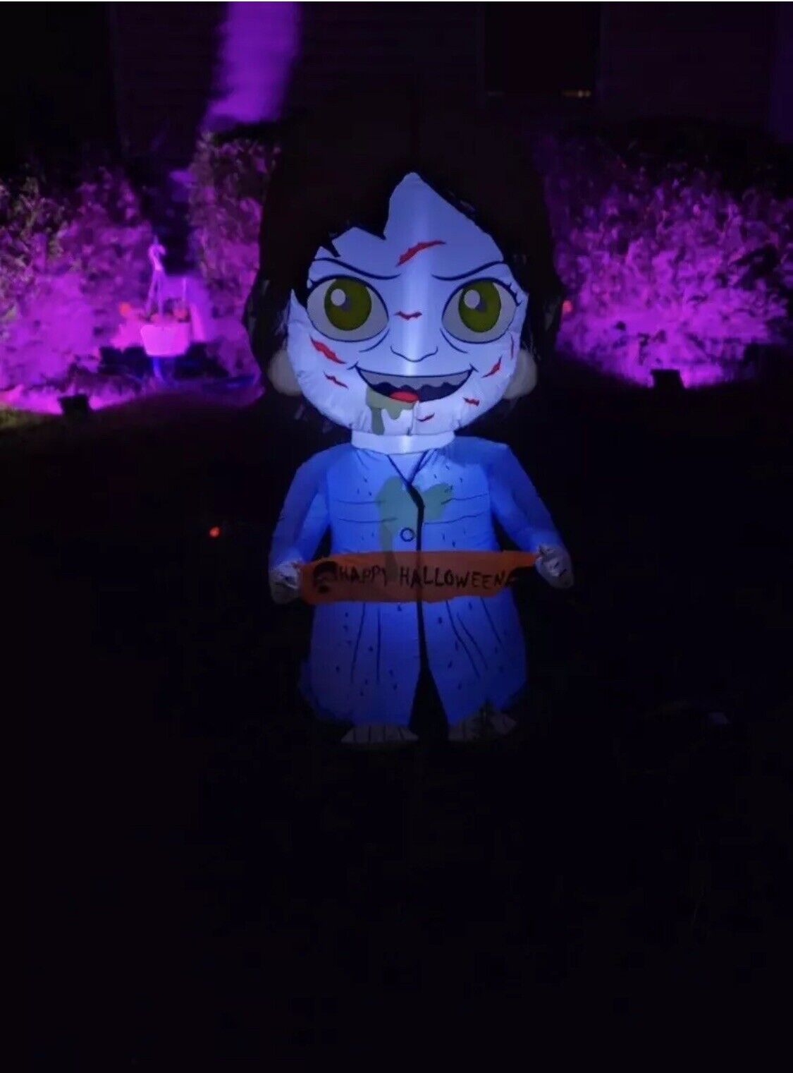 Gemmy 2022 The Exorcist Regan 3.5 Ft Airblown Halloween Yard Inflatable