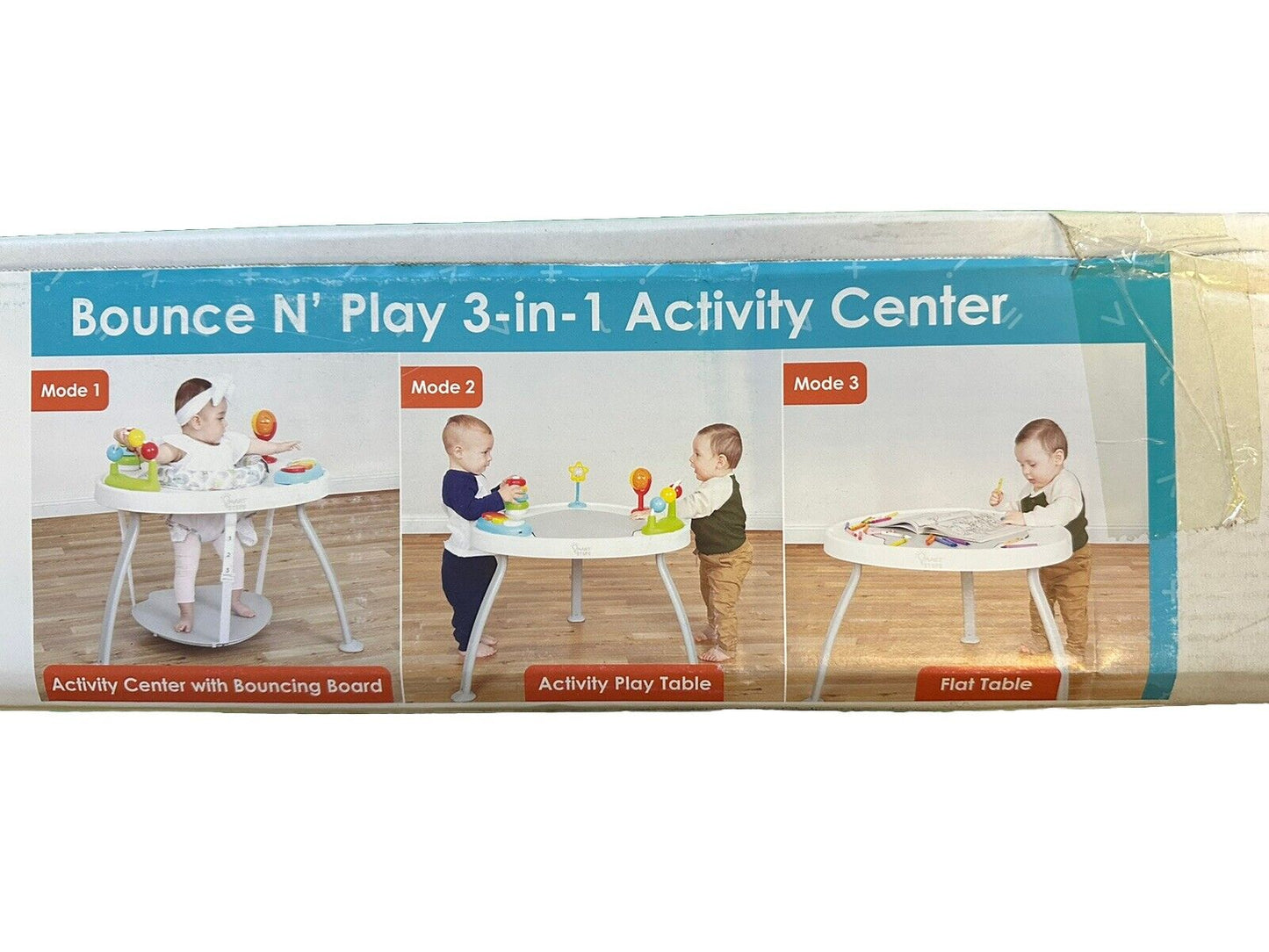 Baby Trend 3-in-1 Bounce N’ Play Activity Center smart steps