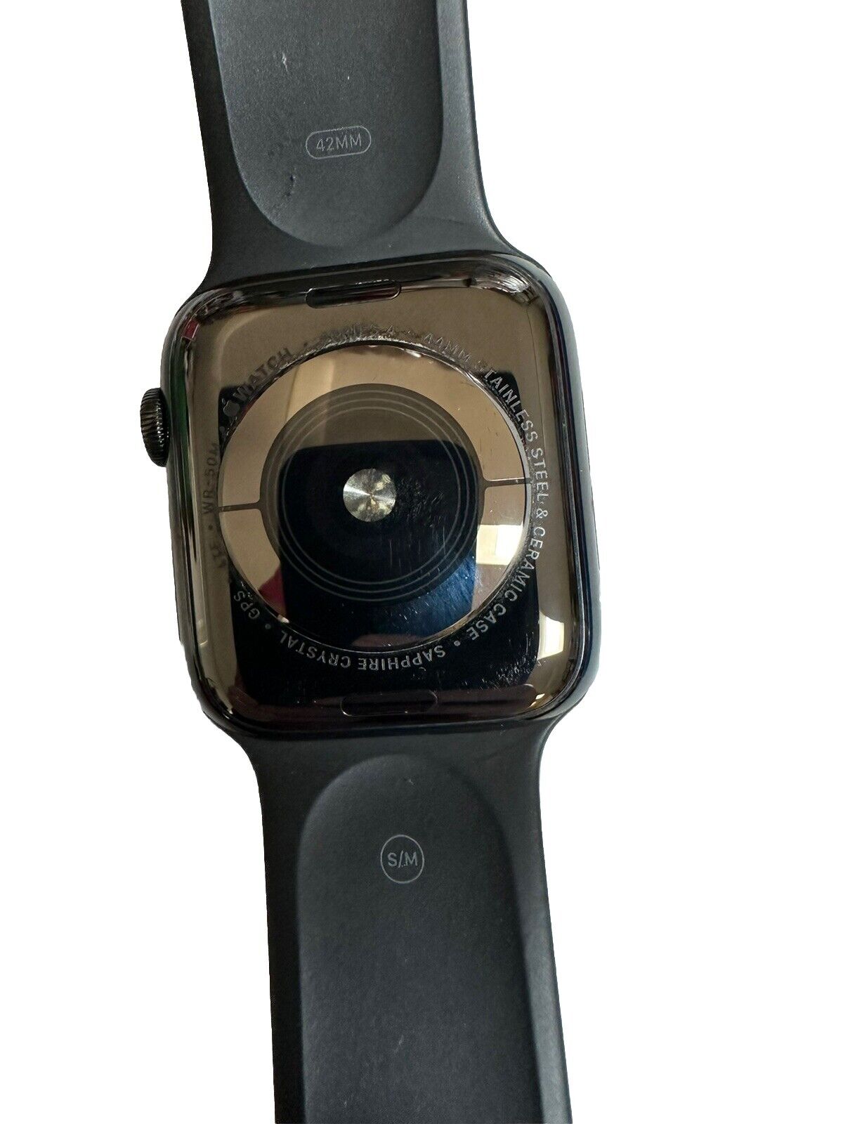 Apple Watch Series 7 45mm Midnight Aluminum GPS + Cellular Black Case & Band