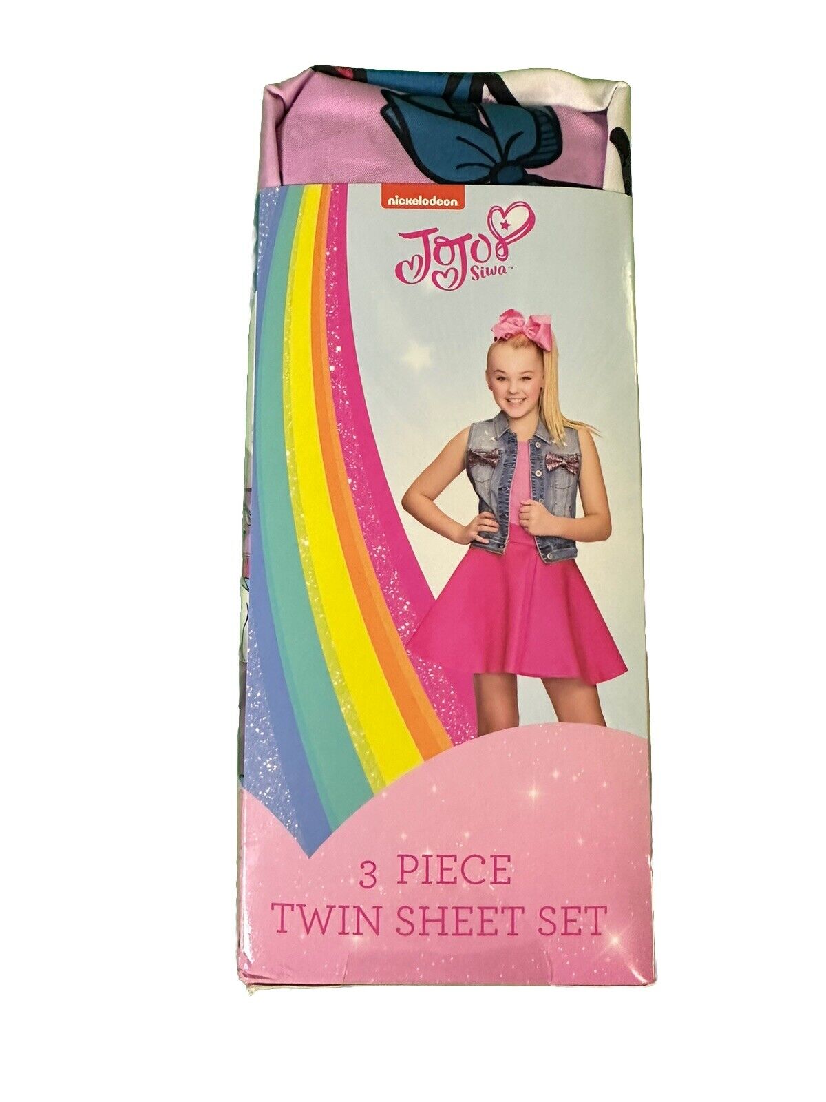Nickelodeon's Jojo Siwa Twin Sheet Set Kid's Bedding