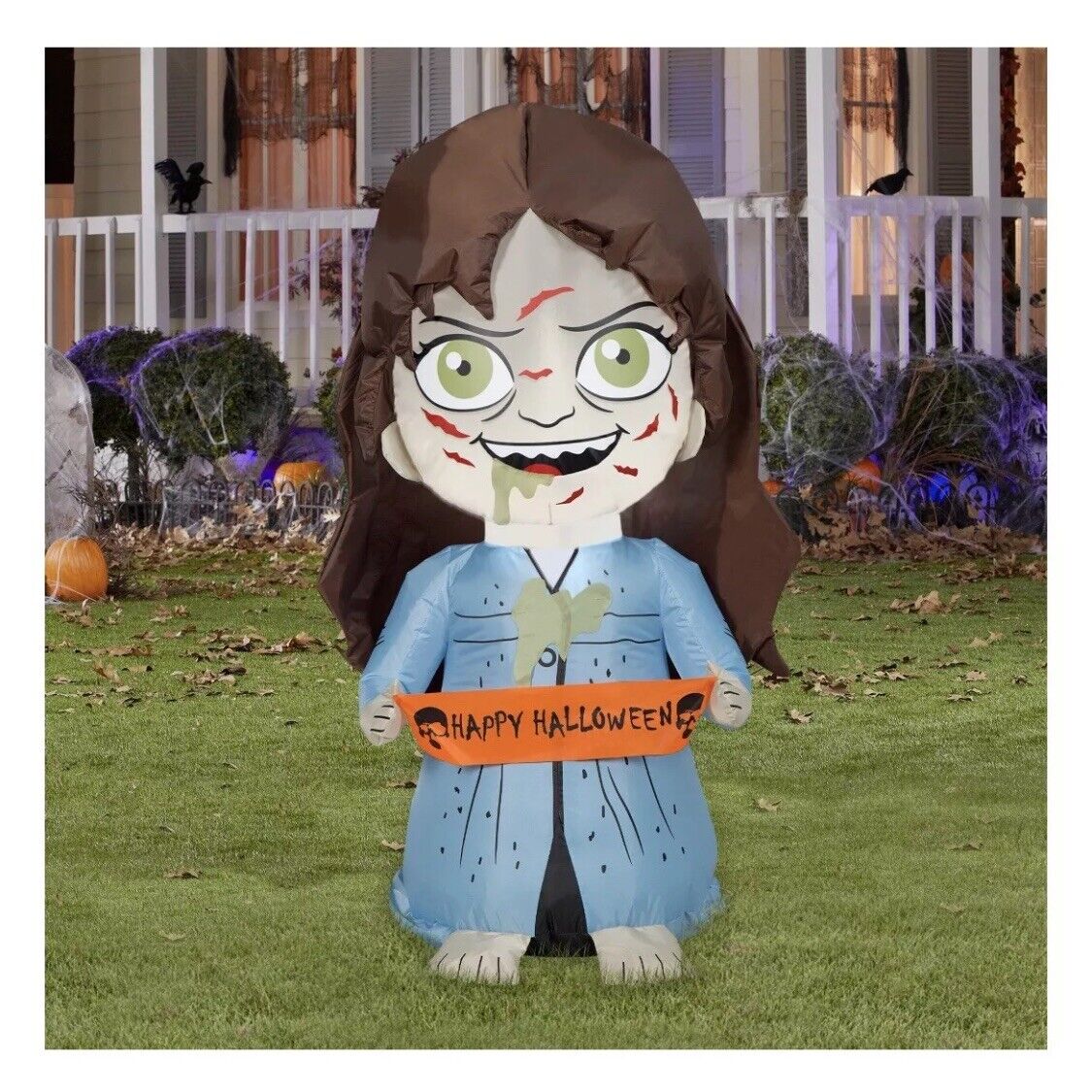 Gemmy 2022 The Exorcist Regan 3.5 Ft Airblown Halloween Yard Inflatable
