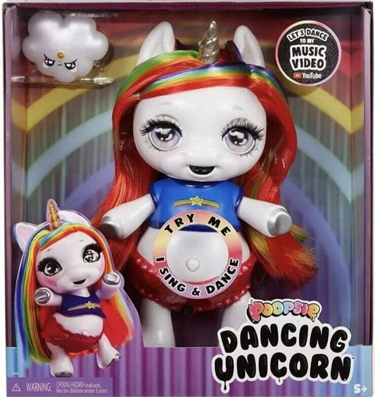 Poopsie Dancing Unicorn Rainbow Brightstar Dancing and Singing Unicorn Doll NEW!