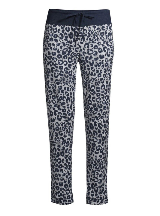 Secret Treasures Ladies Blue Animal Print Lounge Sleep Pajama Pants Sz  S/CH 4-6